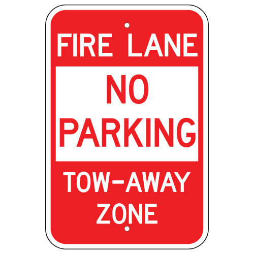 Fire Lane Sign - ParkingMarking.com